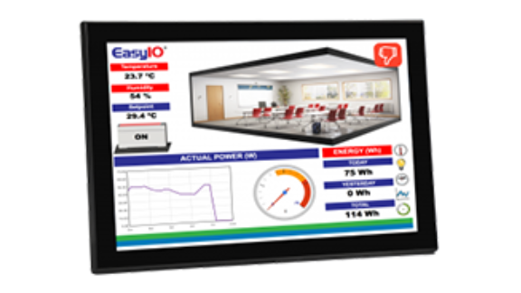 10″ Android touch panel with Wi-Fi & Ethernet